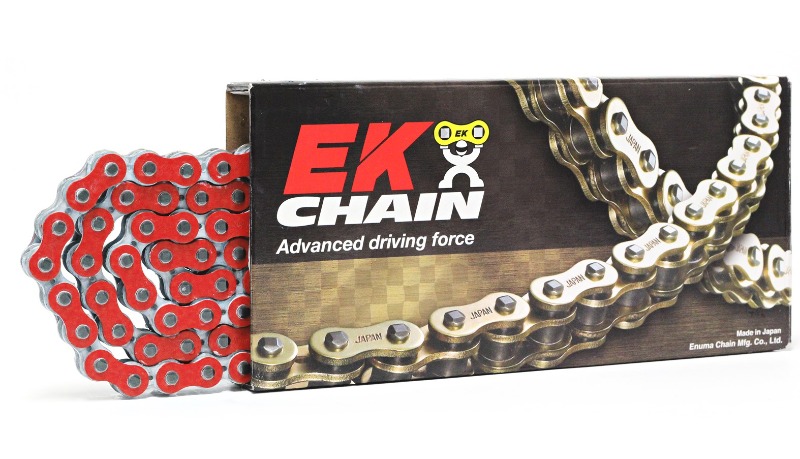 EK Chain - Sên 525 MVXZ2-120R màu đỏ