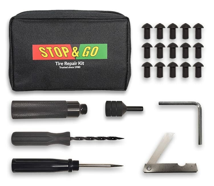 Stop and go - POCKET TIRE PLUGGER KIT